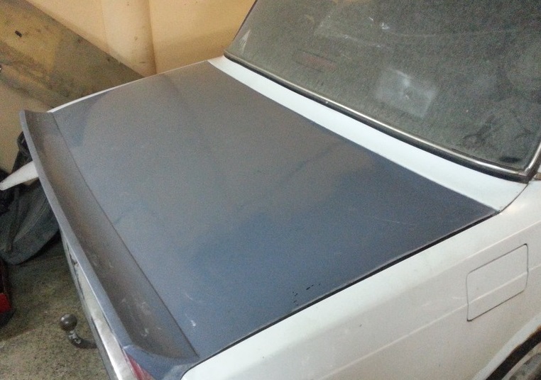 Крышка багажника ТУРБОТЕМА 2105-2107 пластиковая со спойлером. Фото �11
