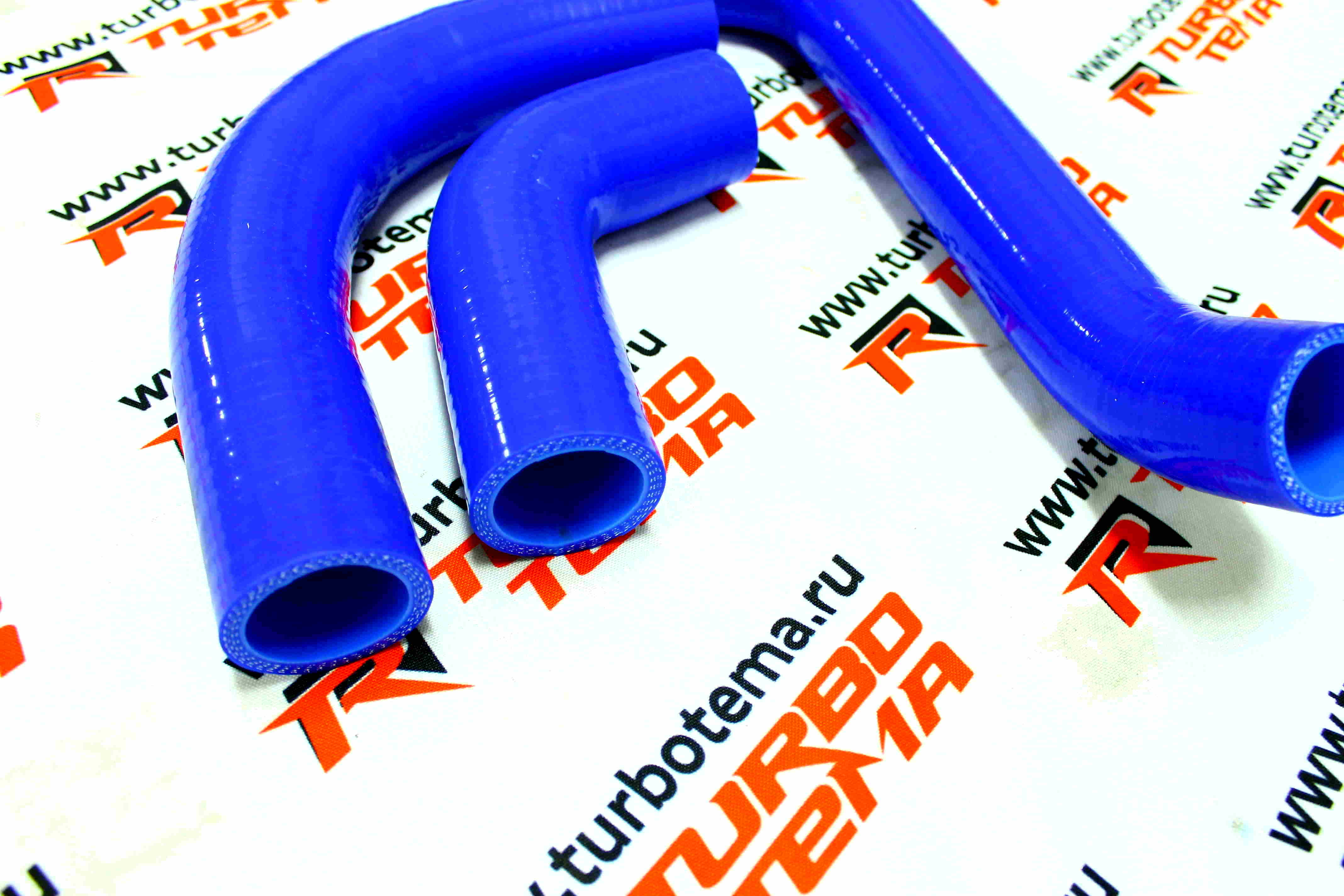 Патрубки радиатора для а/м ГАЗель "Бизнес" (УМЗ-4216, Евро-3), силиконовые (3 шт). Фото �3