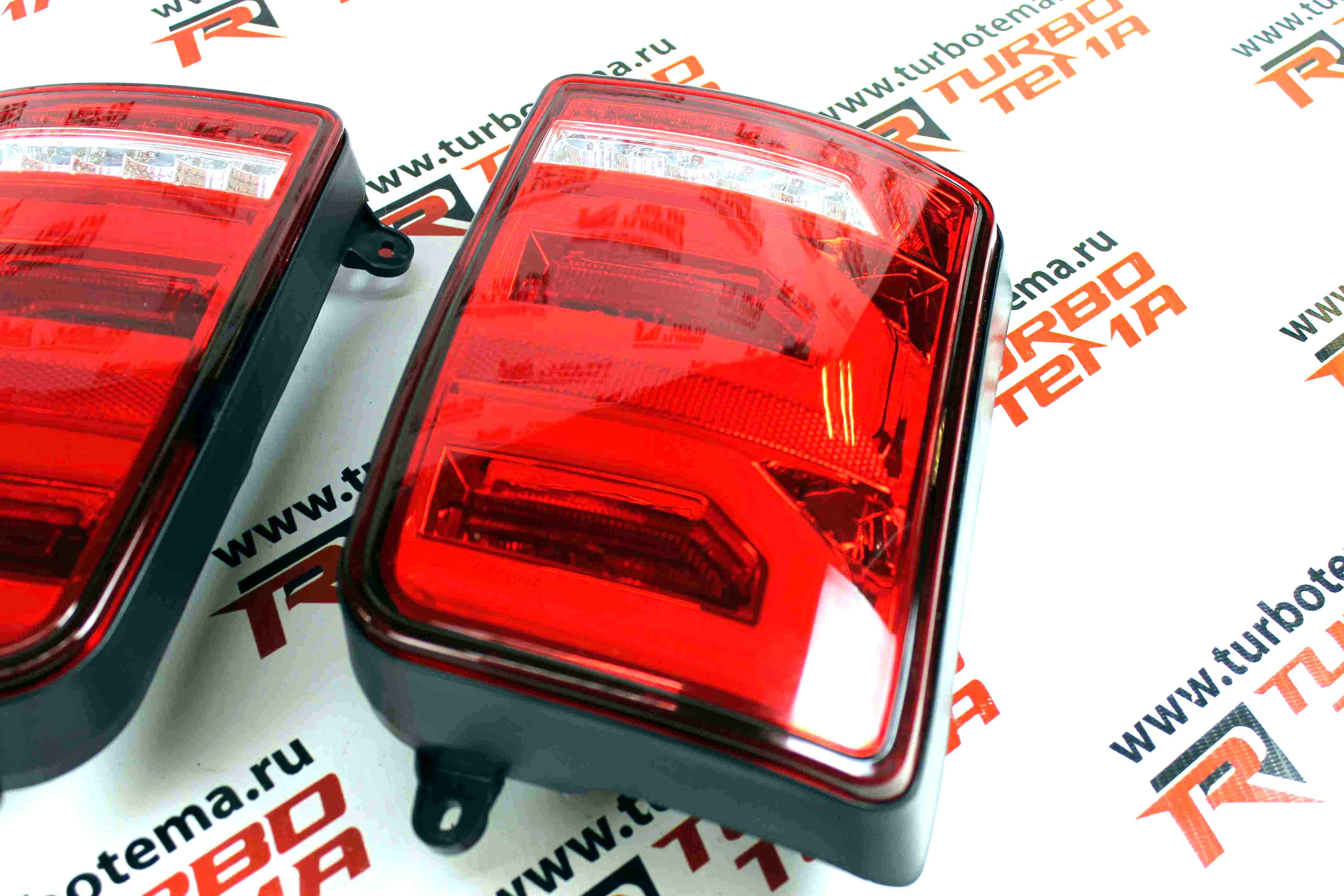 Фонари задние светодиодные ВАЗ 21213 Нива "Range Rover style" (красные). Фото �2